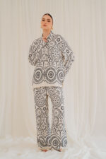 Circles Printed Trousers - Image 4