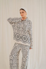 Circles Printed Blouse - Image 2