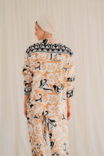 Floral Fusion Statement Blouse - Image 3